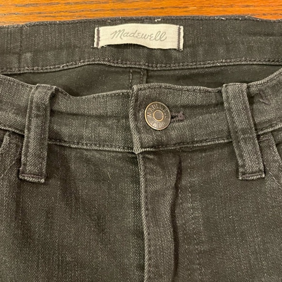Madewell Women’s Black Roadtripper skinny crop jeans Size 27 - Picture 2 of 7